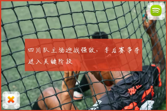 四川队主场迎战强敌，季后赛争夺进入关键阶段