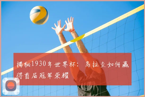 揭秘1930年世界杯:乌拉圭如何赢得首届冠军荣耀