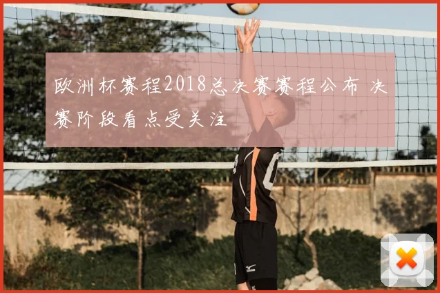 欧洲杯赛程2018总决赛赛程公布 决赛阶段看点受关注